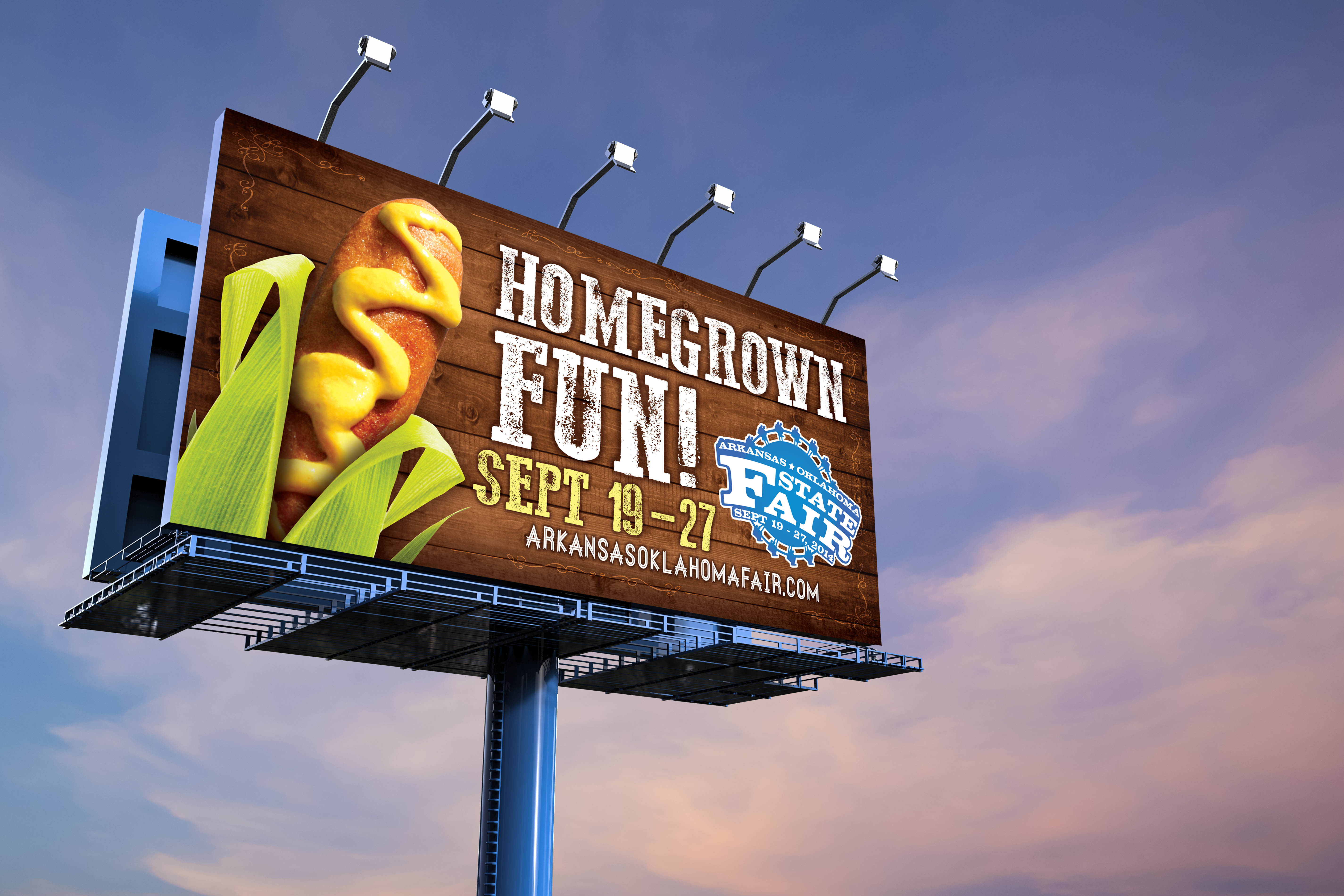Home grown fun billboard